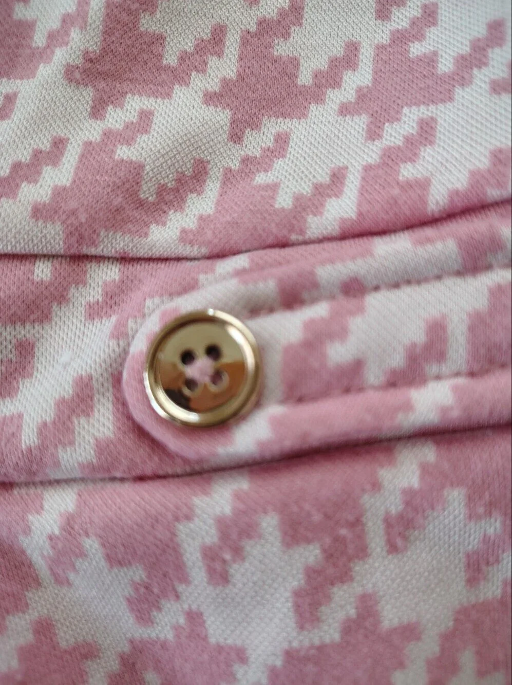 Tahari Pink and White Patterned Dress Size 24 Months.